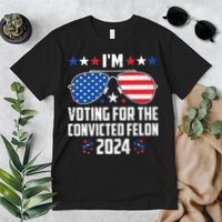 IM Voting Felon 2024 Voting For Felon Women Convicted Felon Premium T-Shirt
