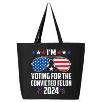 IM Voting Felon 2024 Voting For Felon Women Convicted Felon 25L Jumbo Tote