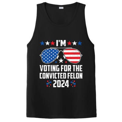 IM Voting Felon 2024 Voting For Felon Women Convicted Felon PosiCharge Competitor Tank