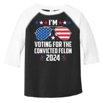 IM Voting Felon 2024 Voting For Felon Women Convicted Felon Toddler Fine Jersey T-Shirt