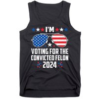 IM Voting Felon 2024 Voting For Felon Women Convicted Felon Tank Top