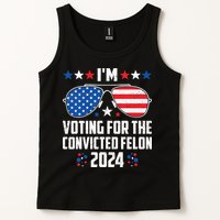 IM Voting Felon 2024 Voting For Felon Women Convicted Felon Tank Top