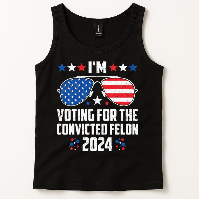 IM Voting Felon 2024 Voting For Felon Women Convicted Felon Tank Top