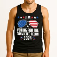 IM Voting Felon 2024 Voting For Felon Women Convicted Felon Tank Top
