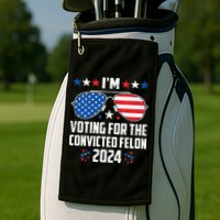 IM Voting Felon 2024 Voting For Felon Women Convicted Felon Golf Towel