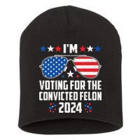 IM Voting Felon 2024 Voting For Felon Women Convicted Felon Short Acrylic Beanie