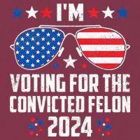 IM Voting Felon 2024 Voting For Felon Women Convicted Felon 16oz Travel Tumbler