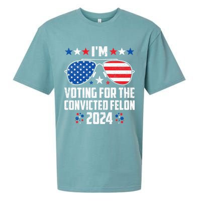 IM Voting Felon 2024 Voting For Felon Women Convicted Felon Sueded Cloud Jersey T-Shirt