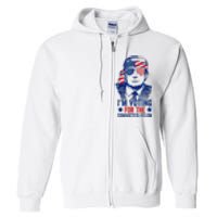 IM Voting For The Convicted Funny Trump 2024 Felon Full Zip Hoodie