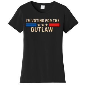 IM Voting For The Outlaw 2024 Cool Women's T-Shirt