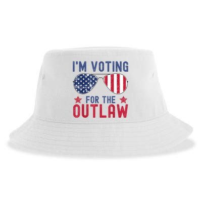 IM Voting For The Outlaw Sustainable Bucket Hat