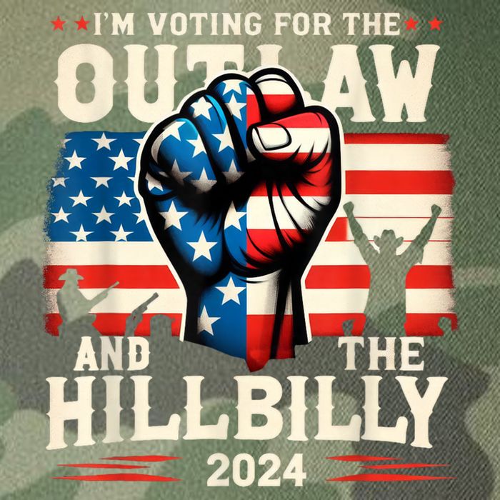 IM Voting For The Outlaw And The Hillbilly 2024 Us Flag Legacy Tie Dye Trucker Hat