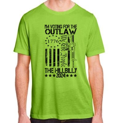 IM Voting For The Outlaw And The Hillbilly 2024 Pro 45 Adult ChromaSoft Performance T-Shirt