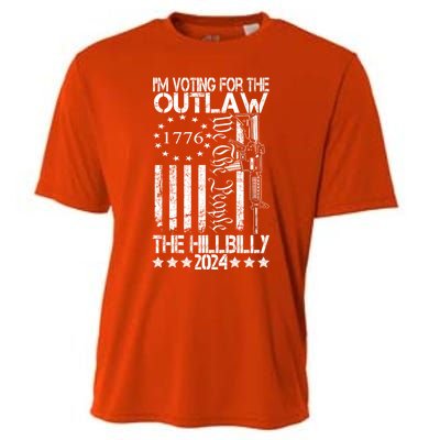 IM Voting For The Outlaw And The Hillbilly 2024 Pro 45 Cooling Performance Crew T-Shirt