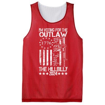 IM Voting For The Outlaw And The Hillbilly 2024 Pro 45 Mesh Reversible Basketball Jersey Tank