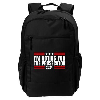 Im Voting For The Prosecutor 2024 Election Daily Commute Backpack
