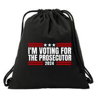 Im Voting For The Prosecutor 2024 Election Drawstring Bag
