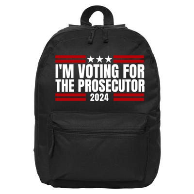 Im Voting For The Prosecutor 2024 Election 16 in Basic Backpack
