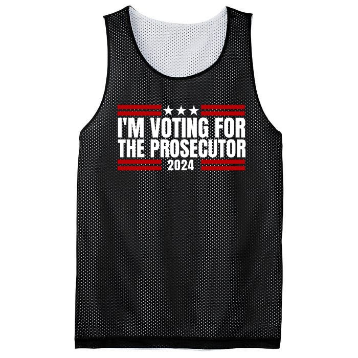 Im Voting For The Prosecutor 2024 Election Mesh Reversible Basketball Jersey Tank