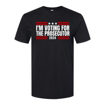 Im Voting For The Prosecutor 2024 Election Softstyle CVC T-Shirt