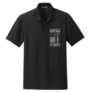 IM Voting For The Outlaw And The Hillbilly 2024 Pro 45 Dry Zone Grid Polo