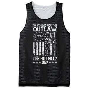 IM Voting For The Outlaw And The Hillbilly 2024 Pro 45 Mesh Reversible Basketball Jersey Tank