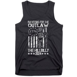 IM Voting For The Outlaw And The Hillbilly 2024 Pro 45 Tank Top