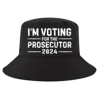 Im Voting For The Prosecutor 2024 Election Cool Comfort Performance Bucket Hat