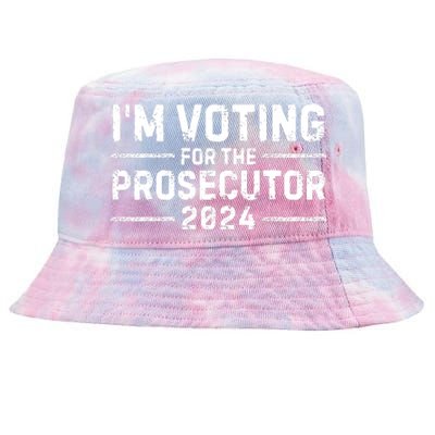 Im Voting For The Prosecutor 2024 Election Tie-Dyed Bucket Hat