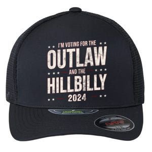 Im Voting For The Outlaw And The Hillbilly 2024 Flexfit Unipanel Trucker Cap