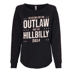 Im Voting For The Outlaw And The Hillbilly 2024 Womens California Wash Sweatshirt