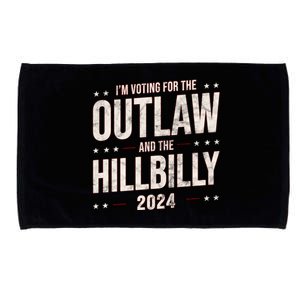 Im Voting For The Outlaw And The Hillbilly 2024 Microfiber Hand Towel