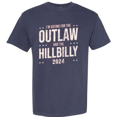 Im Voting For The Outlaw And The Hillbilly 2024 Garment-Dyed Heavyweight T-Shirt