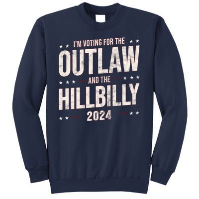 Im Voting For The Outlaw And The Hillbilly 2024 Sweatshirt