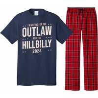 Im Voting For The Outlaw And The Hillbilly 2024 Pajama Set