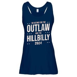 Im Voting For The Outlaw And The Hillbilly 2024 Ladies Essential Flowy Tank