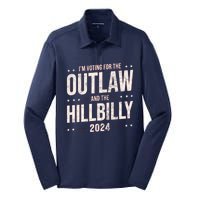 Im Voting For The Outlaw And The Hillbilly 2024 Silk Touch Performance Long Sleeve Polo