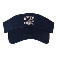 Im Voting For The Outlaw And The Hillbilly 2024 Valucap Bio-Washed Visor