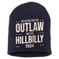 Im Voting For The Outlaw And The Hillbilly 2024 Short Acrylic Beanie