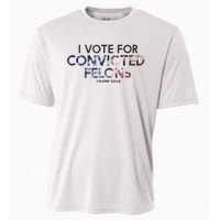 IM Vote For Convicted Felon Trump 2024 Cooling Performance Crew T-Shirt