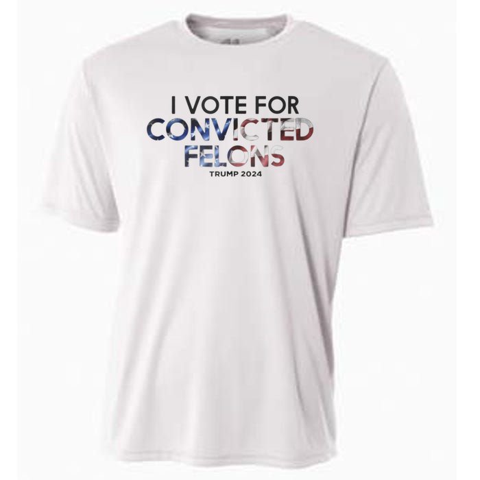 IM Vote For Convicted Felon Trump 2024 Cooling Performance Crew T-Shirt