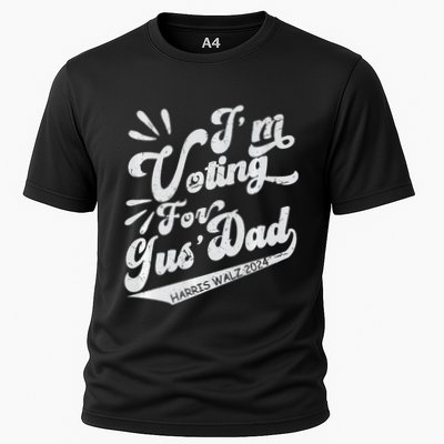 IM Voting For Gus Dad Vote Kamala Harris Walz Waltz 2024 Premium Performance Shirt