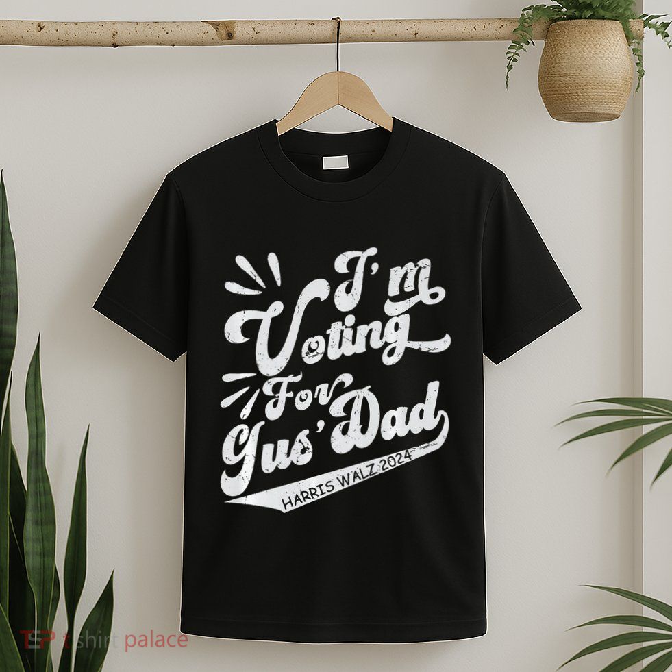 IM Voting For Gus Dad Vote Kamala Harris Walz Waltz 2024 Premium T-Shirt