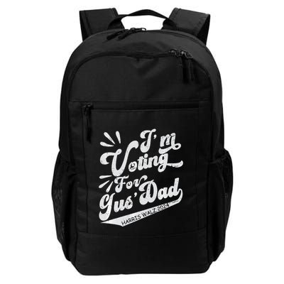 IM Voting For Gus Dad Vote Kamala Harris Walz Waltz 2024 Premium Backpack