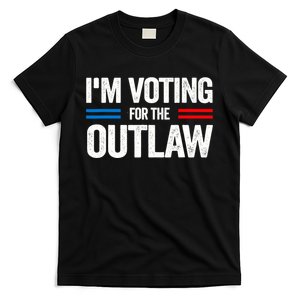 Im Voting For The Outlaw Funny Trump Maga 2024 T-Shirt