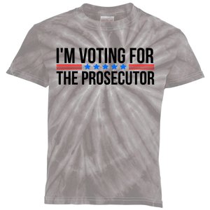 Im Voting For The Prosecutor 2024 Election Kids Tie-Dye T-Shirt