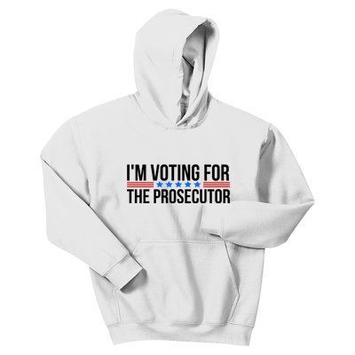 Im Voting For The Prosecutor 2024 Election Kids Hoodie