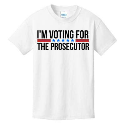 Im Voting For The Prosecutor 2024 Election Kids T-Shirt