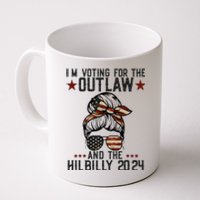 IM Voting For The Outlaw And The Hillbilly 2024 Coffee Mug