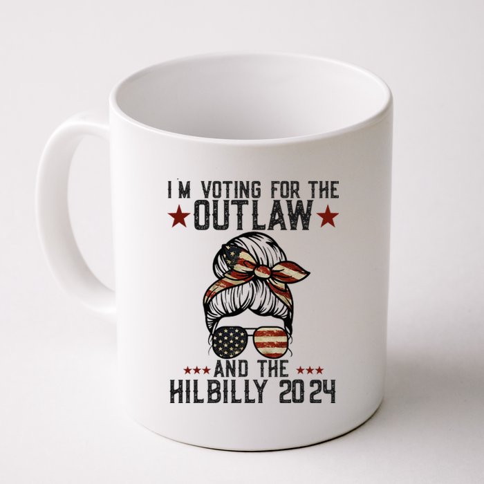 IM Voting For The Outlaw And The Hillbilly 2024 Coffee Mug